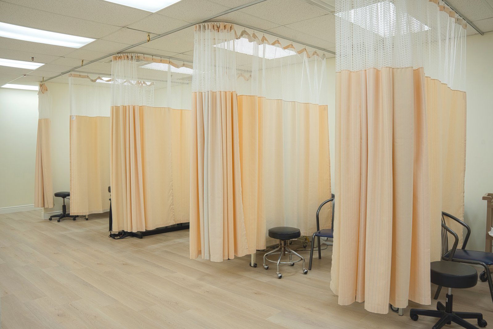 Private physiotherapy treatment rooms at Physiotherapy Wellness Inst in Etobicoke